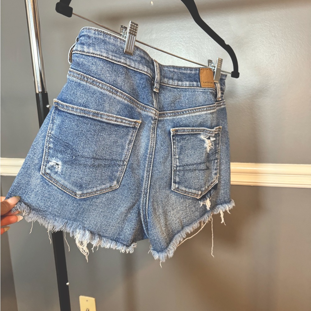 American Eagle Dark Denim Shorts